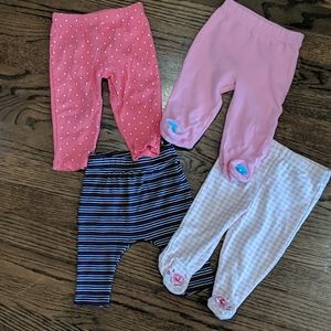 Baby Girl Pants 4 pairs